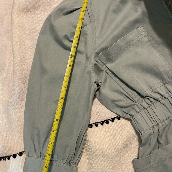 Universal Thread™ - Puff ¾ sleeve Collared Boiler Suit NWT size 8 (Medium) Mint - Picture 10 of 16